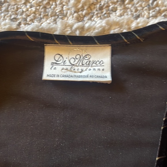 Vintage Velvet Deep V Neck Wrap Front Blouse or Minidress 70’s 80’s vibes - Picture 6 of 14